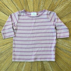Hanna Andersson Striped 3/4 Sleeve sz90